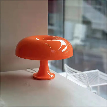 Orange Mushroom Modern Table Lamp