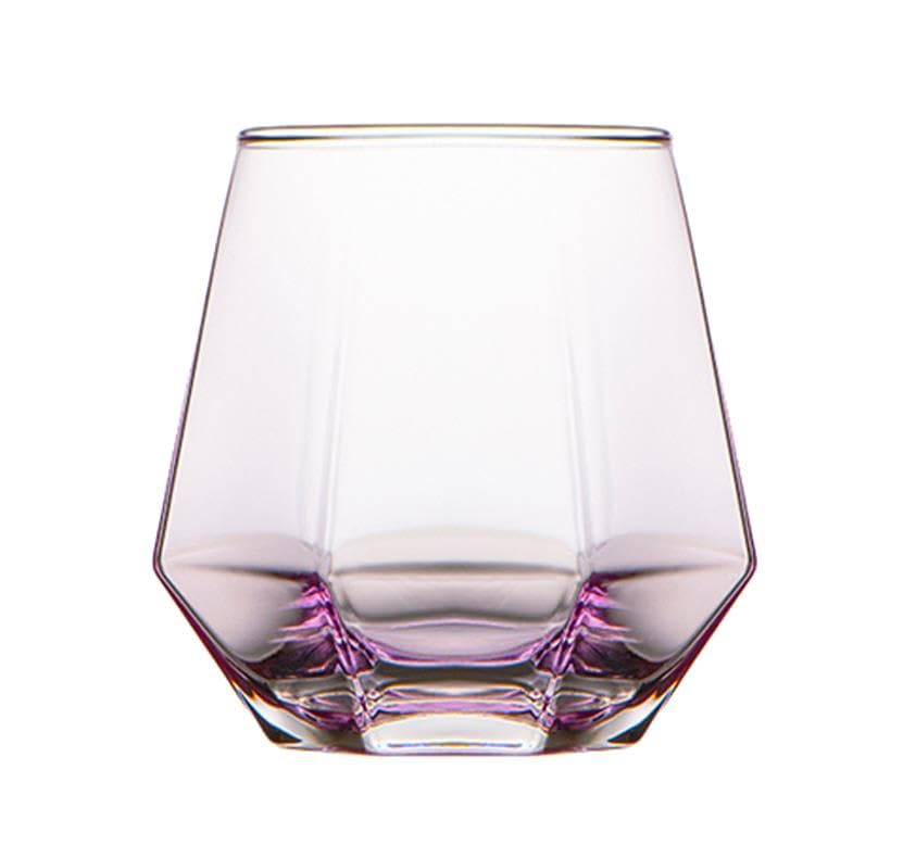 Minimalist Hexagonal Tumbler Glasses (2 pack)