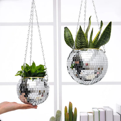 Disco Ball Planter (3 colours and sizes!)