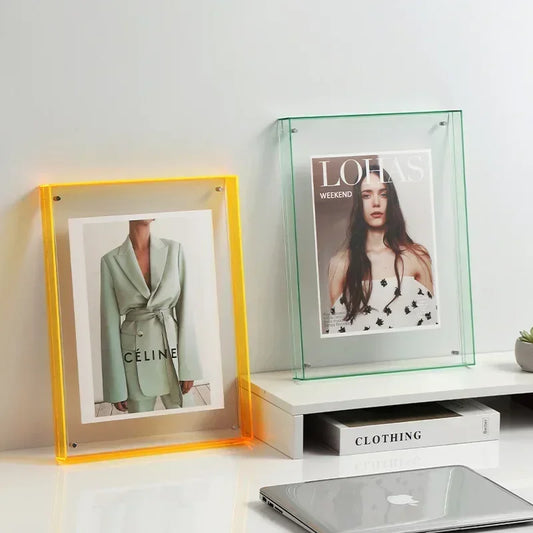 Transparent Acrylic Picture Frame