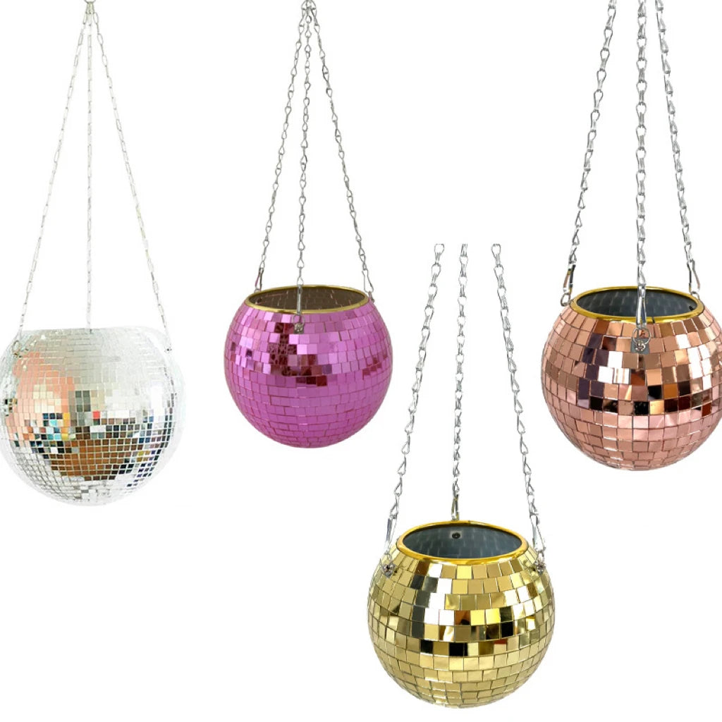 Disco Ball Planter (3 colours and sizes!)