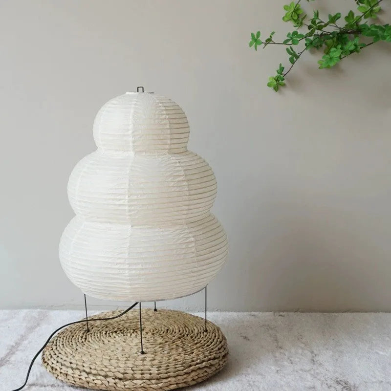 Yuzu Japanese Paper Tri Lamp