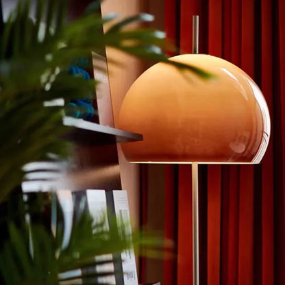 Retro Orange Floor Lamp