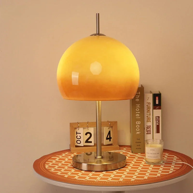 Retro Orange Floor Lamp