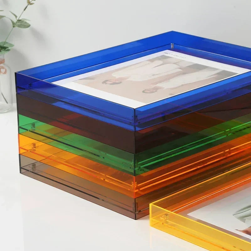 Transparent Acrylic Picture Frame